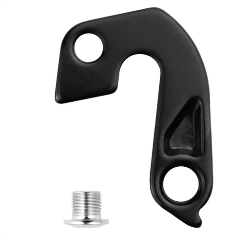Derailleur Hanger Replacement For Specialized Mountain And Road Bikes Ride Ready With Precise Shifting And Smooth Gear Changes This Rear Hanger Fits Demo Enduro Epic Era Hardrock S Works Stumpjumper Rockhopper Big Hit Rear Derailleur, black metal hanger with mounting bolt