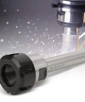 Premium 40CR Straight Shank Collet Chuck Holder With High Stability And.01mm Accuracy For CNC Milling Cutter during operation.