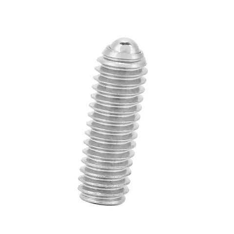 High Grade Heavy Duty Stainless Steel Ball Plunger Spring Screw With Hex Socket Set Screw For Hardcore Mechanical Adjustments.