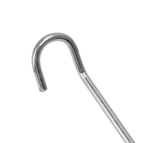 Efficient Ranch Fence Repair Tool Set, 10-Piece Steel Wire Tensirs for Durable Barbed Wire Fences, close-up of steel wire tensir hook end