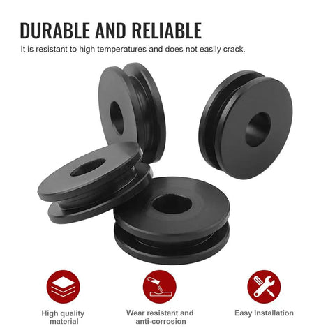Detachable Front Windshield Bushing Kit With Grommets For Harley Road King FLHR 1994-2014 And Heritage Softail FLSTC 2000-2014 Nylon