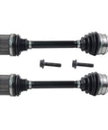 Front CV Axle Shaft Assembly Replacement For 2013-2017 Q5 2.0L 3.0L Left And Right Plug-and-Play Direct Fit Aftermarket Half Shaft Kit 8R0407271G
