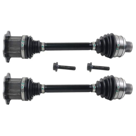 Front CV Axle Shaft Assembly Replacement For 2013-2017 Q5 2.0L 3.0L Left And Right Plug-and-Play Direct Fit Aftermarket Half Shaft Kit 8R0407271G