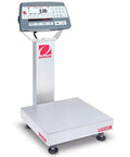 Built Tough Column Mount Bench Scale Featuring Slick Stainless Deck And Crisp Led Readout, 100 lb max load, stainless steel, LED display.