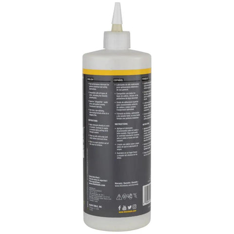 All Purpose Slick Wax Cable Lubricant Gel For Electrical, Telecom And Data Wiring, 1 quart squeeze bottle