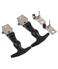 2 Pack Flexible Draw Latches Hasp For Tool Box And Engine Hood Locking System Stainless Steel Construction For Indoor Outdoor Use