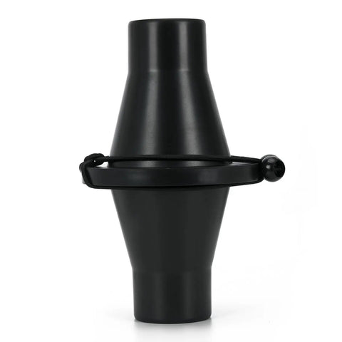 Magnetic Dust Collection Fittings For 4 To 2.5 Inch Systems with hose port and receiver couplers in EPDM rubber.