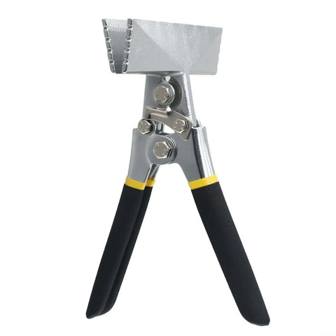 Sheet Metal Bending Pliers With Chrome Vanadium Alloy Steel Jaws For Heavy Duty Use, Hand Seamer With Non Slip Rubber Grip