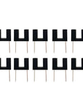 Pack of 20 ITR9608 F photoelectric switch optical interrupter sensor DIP-4 modules, ideal for DIY projects and automation prototyping.