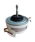 Heavy Duty Indoor DC Fan Motor Replacement Part For HVAC Systems, Durable, High Efficiency, Pro Grade Performance, Easy Install, Quiet Operation, Long Lasting Spare Part For Conditioning Units, white metal brushless fan motor with shaft and wires