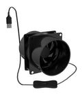 USB Solder Smoke Absorber With 1 Speed ESD Fume Extractor Fan and pipe duct for portable ventilation in workshops