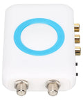 Plug And Play RF Modulator For Home Theater And TV, Supports PAL And NTSC Output, 1080P PLL Control Of VHF Frequency, Durable ABS Build