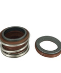 Must-have 28mm Mechanical Shaft Seal With FKM And Sic Rings For Water Pumps, featuring rubber and metal construction.