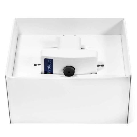 Front view of a WiFi Water Level Monitor With Sump Monitor Sensor, Buzzer And Cloud Alerts in its packaging box