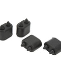Grab These 4Pcs Rubber Door Jamb Bumper Cushions For Super Easy Noise Reduction, Smooth Closes, And A Total Fix For Cutlass And Other Rides Without The Clunk Or Squeak., 4 black rubber door bumpers with twin spikes