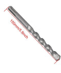 LDEXIN 10mm carbide-tipped masonry drill bit, SDS-Plus, 150mm long