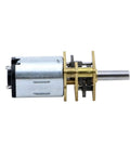 Side view of Ultra Compact 6V Micro DC Geared Motor With 3mm Shaft For RC Cars Robots And DIY Toys 30 RPM Mini Metal Gear