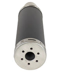 High Performance GY6 50cc Exhaust System Muffler Bolt On For Scooter Moped Fits TaoTao Jonway Kymco 139QMB Black Stainless Steel