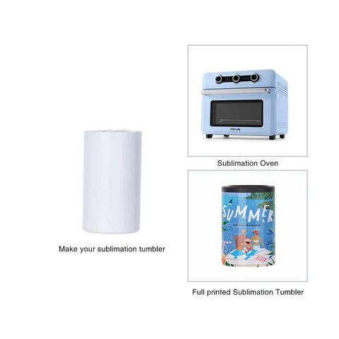 4 Pack 12 Oz Sublimation Can Insulators White Stainless Steel Beer Can Coolers For Tumbler Press And Mug Press Printing Oven Use