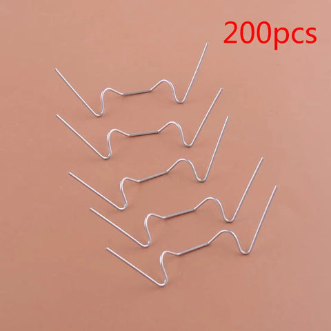 Stainless Steel Greenhouse Glazing Clips Wire Type Spring Mounting Brackets Kit 200 Pack For Aluminum Greenhouses No Fuss Fixing And Strong Windproof Support For Glass Panels And Garden Projects
