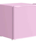 Slick 1.1 Cu Ft Compact Countertop Upright Freezer Featuring Smooth Temperature Dial And Handy Removable Shelf In Vibrant Pink