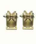 Two Pcs V Shaped Rail Pulley Grooved Roller 32mm Wheels For Sliding Doors And Cable Track Systems Replacement Part