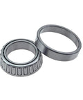 Rear Wheel Hub Bearing Seal Kit For Chevy Express And Silverado 2500 3500 HD 8 Piece Replacement Inner And Outer Seals Set For 2001 2010 Vans And Trucks OE Style EZ Install Ready; close-up of metal bearing and race ring