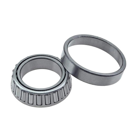 Rear Wheel Hub Bearing Seal Kit For Chevy Express And Silverado 2500 3500 HD 8 Piece Replacement Inner And Outer Seals Set For 2001 2010 Vans And Trucks OE Style EZ Install Ready; close-up of metal bearing and race ring