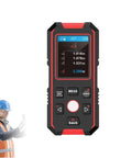 196 Ft Laser Distance Measurer and Digital Level Multi-Function Wall Stud Finder Scanner Detects Wood Metal and Water Pipes for Accurate Center Location Tough As Nails All-In-One Project Solution.