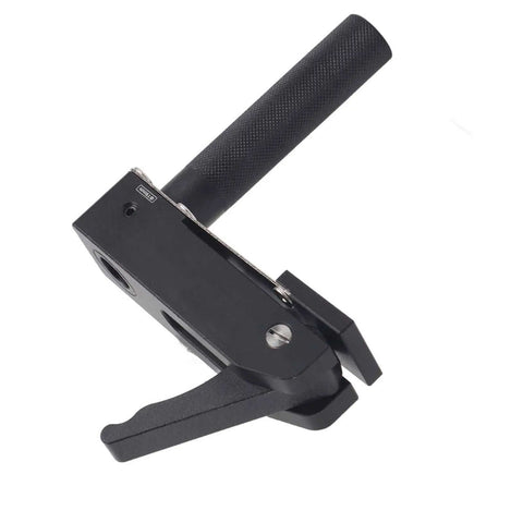 Heavy Duty Aluminum Bench Dogs With Adjustable Clamps For Woodworking, Fast Pressing Design, 19mm, side view close-up