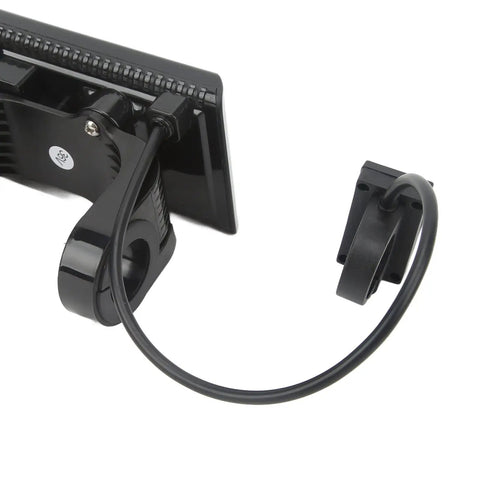 Rear view of SW900 LCD Display Meter for Electric Bikes and Scooters waterproof connector and mounting bracket