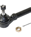 Front Driver And Passenger Side Outer Tie Rod Ends Compatible With Chrysler Dodge Ram Jeep Steering Suspension Heavy Duty Adjustable Replacement Kit with nut and pin.