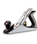Professional Grade Bailey Four Plane Cutting Hardwood Butter Smooth With Precision Cast Iron Body And Simple Rapid Adjustment Levers For Weekend Warriors Wanting Killer Surface Finish, Stanley smoothing plane close-up.