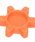 Flexible Rubber Spider Insert For Plum Jaw Couplings Elastic Shock Absorption Pad For Shaped Claw Coupling Kits