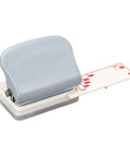 3 Hole Punch Portable Handheld Paper Punch For A7 And A4 With All Metal Body Positioning Post and Ruler 5 Sheet Capacity