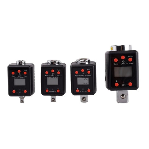 Digital Torque Meter Adapter High Precision Electronic Torque Wrench Tester 1.5-1000Nm Mini Manipulator Tool For Ratchet Adjustment Quick Snap On Calibration Gauge For Tight Spaces Pro Mechanic Gear