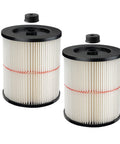 Replacement Red Stripe Cartridge Filter For 9 17816 Shop Vac And Larger Vacuums Fits 5 To 32 Gallon Wet Dry Vacs 2 Pack