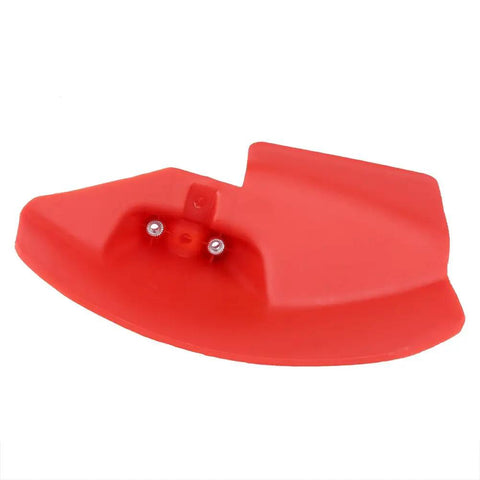Durable Brush Cutter Guard Shield For 24mm 26mm And 28mm Straight Shaft Trimmers Built To Last, red plastic guard