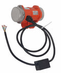 Beefed Up 220V 3600 RPM Industrial Vibration Motor IP66 Rated for Factory Equipment Low Noise and High Efficiency with Durable Bearings and Copper Coils Ideal for Mining Metallurgy Construction Powder Spraying and Processing Machinery, orange motor