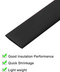 127 Piece Heat Shrink Tubing Set With 2 To 1 Shrink Ratio Assorted Black And Red Tubing In 7 Sizes Waterproof Electrical Insulation Kit