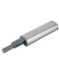 Close-up view of a 10 Pack Magnetic Push Open Latches For Cabinets And Drawers, Stainless Steel Recessed Hardware, Rustproof.