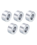 Fire Aluminum Standoffs Five Pack Rock Solid Shop Grade Three Eighths Bore Three Quarters Outside Diameter Heavy Duty Spacers for secure mounting.