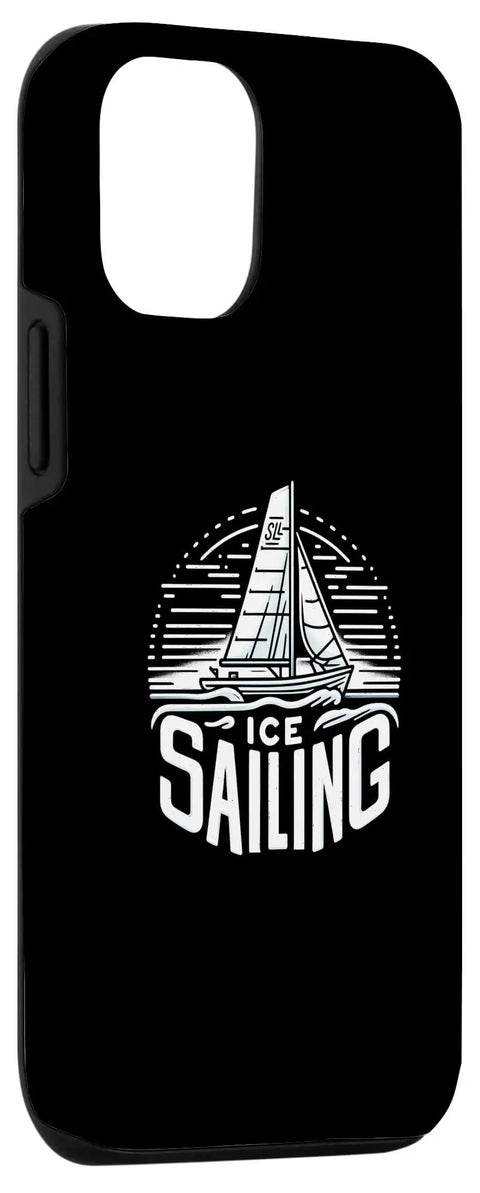 Ice Sailing Thrill Seeker Case For IPhone 13 Protects With A Sturdy Two Part Shockproof Build For Yacht Boating Fans And Ice Sailors