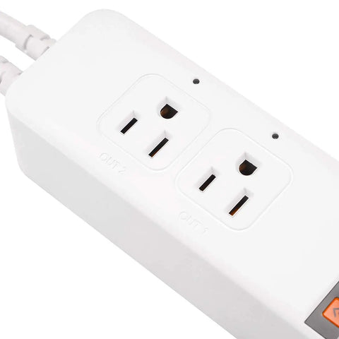 Close-up of All In One Temperature And Humidity Controller For Reptile Enclosures And Mushroom Greenhouse Pre Wired Dual Outlet
