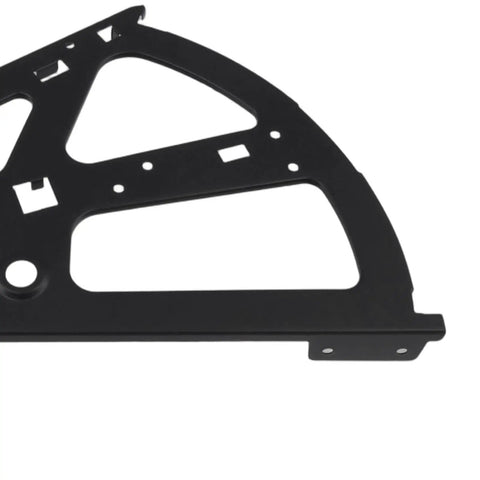 Two Layer Shoe Cabinet Hinges Set Black Steel Flip Plate Frames Replacement Hardware With Installation Accessories
