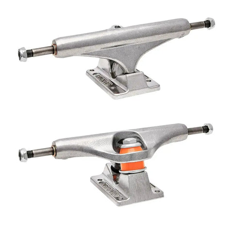Independent trucks for Pro Complete Skateboard 8.0 x 31.6 Deck With 3 Skulls With Blood Graphic Spitfire wheels setup