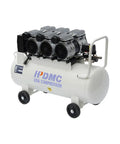 Whisper Quiet 3HP Oil Free Air Compressor 115 PSI 17 CFM 17 Gallon Tank Portable Electric Powerhouse with three motors.