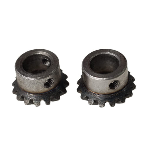 Two Pack 16 Tooth Bevel Pinion Gear For One Point Five Module Bevel Gear Systems A Real Workhorse For Machinery And Conveyors Great For Agriculture Textile And Printing Machines Automotive Projects Built To Last And Precise Fit