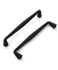 10 Pack Matte Black Cabinet Handles With 5 Inch Hole Center Solid Zinc Alloy Drawer Pulls Cupboard Hardware For Kitchen Cabinets