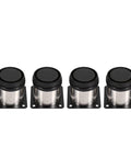 Height Adjustable Cabinet Legs 4Pcs Set Stainless Steel Leveling Feet For Furniture with 60x60mm bases in black and silver